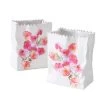 2-delige Set: Bloempotten "Karella" Wit/roze - (B)14 X (H)17 Cm