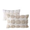 2-delige Set: Kussens "Tuffpa" Beige/wit - (L)60 X (B)40 Cm