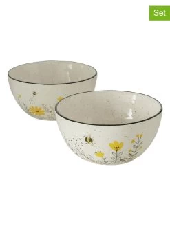 2-delige Set: Mueslikommen "Bieni" Crème - 850 Ml