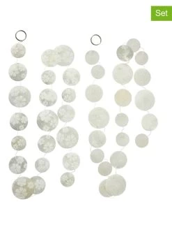 2-delige Set: Slingers "Lale" Wit - (L)180 Cm