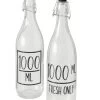 2-delige Set: Waterflessen "Milly" Transparant - 980 Ml
