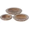 3-delige Set: Decoratieve Schalen "Jiol" Lichtbruin
