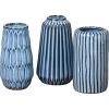 3-delige Set: Vazen "Aquarel" - (H)15 X Ø 9,5 Cm (verrassingsproduct)