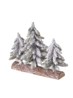 Decoratief Object "Reika" Wit/lichtbruin - (B)20 X (H)27 X (D)14 Cm