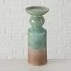 Kaarsenhouder "Peruya" Groen - (H)24 Cm
