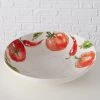 Kom "Tomaty" Wit/rood - Ø 34 Cm