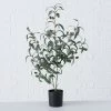 Kunstplant "Olijfboom" Groen - (H)70 X Ø 25 Cm