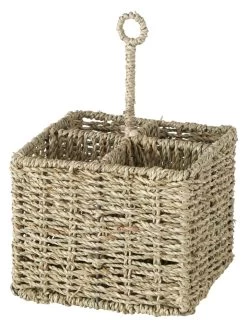 Mand "Elstra" Lichtbruin - (B)18 X (H)26,5 X (D)18 Cm