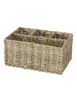 Mand "Elstra" Lichtbruin - (B)30 X (H)14 X (D)20 Cm