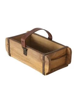 Opbergkist "Rygge" Lichtbruin - (B)32 X (H)10 X (D)15 Cm