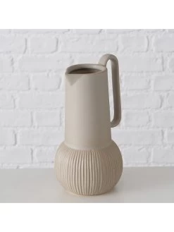 Vaas "Bromery" Beige - (H)22 Cm