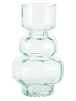 Vaas "Gianna" Mintgroen - (H)16 X Ø 9 Cm