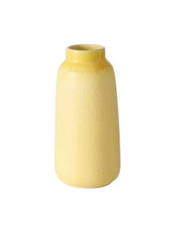 Vaas "Jerson" Geel - (H)17 X Ø 8 Cm