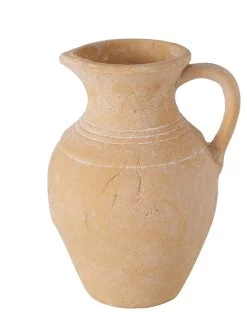 Vaas "Romeo" Beige - (B)19 X (H)28 Cm