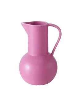 Vaas "Zuky" Roze - (H)25 X Ø 16 Cm