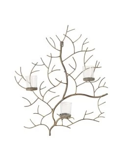 Wandobject "Ralia" Lichtbruin - (B)48 X (H)55 Cm